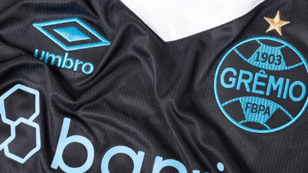 camisa grêmio umbro preta