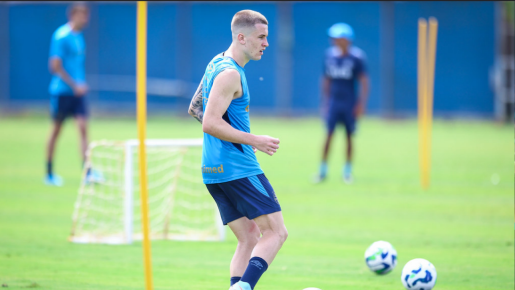 igor serrote em treino do Grêmio